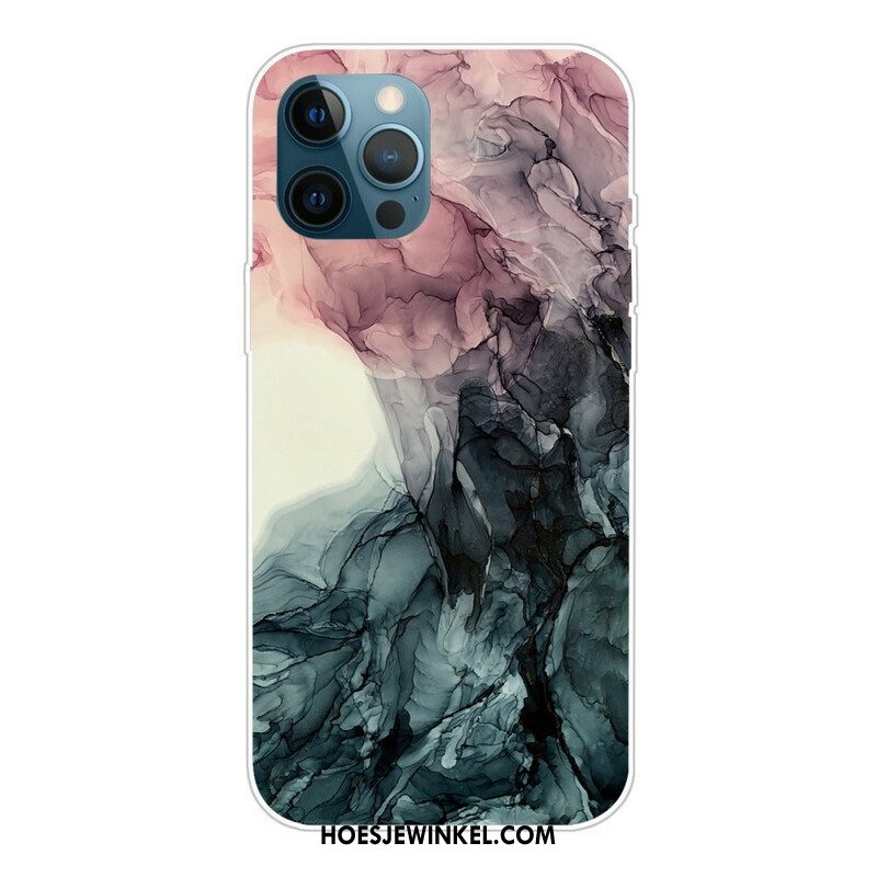 Hoesje voor iPhone 13 Pro Marmeren Kleuren