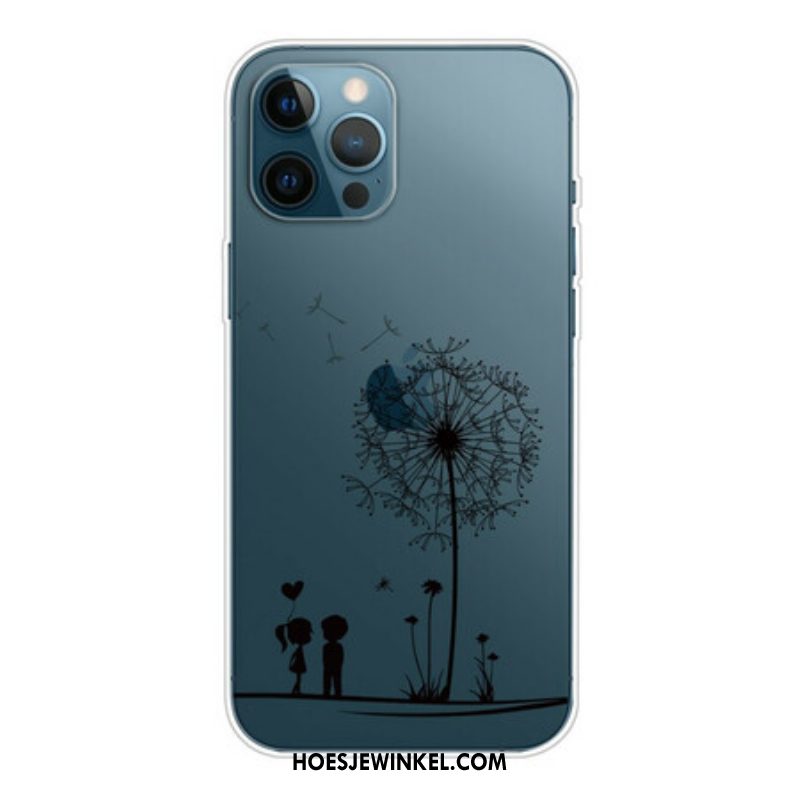 Hoesje voor iPhone 13 Pro Max Paardebloem Liefde