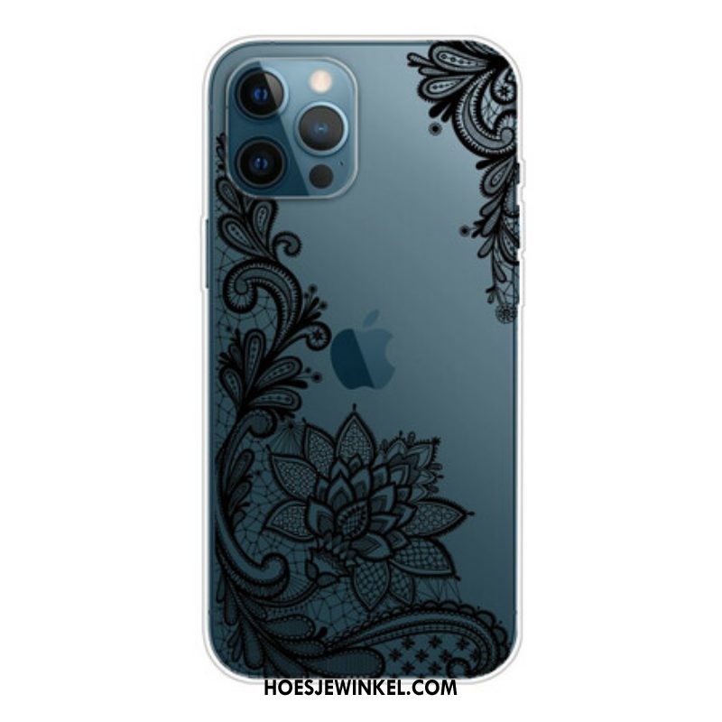 Hoesje voor iPhone 13 Pro Max Prachtig Kant