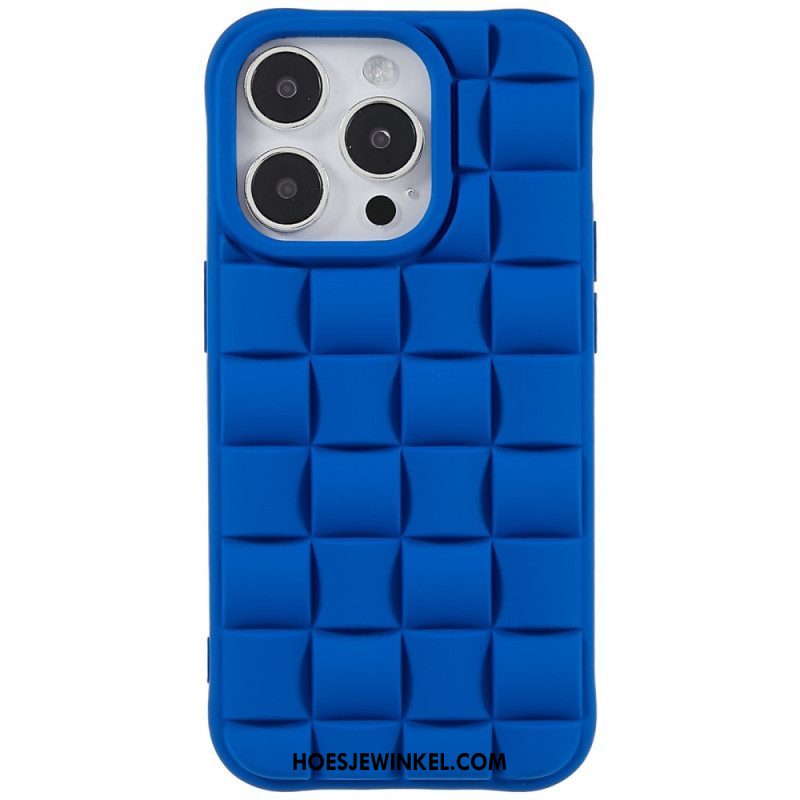 Hoesje voor iPhone 14 Pro Gewatteerde Stijl