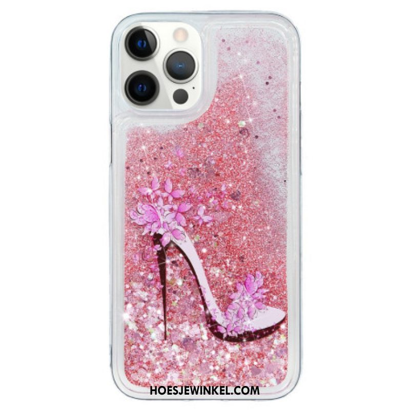 Hoesje voor iPhone 15 Pro Max Paillettenpomp