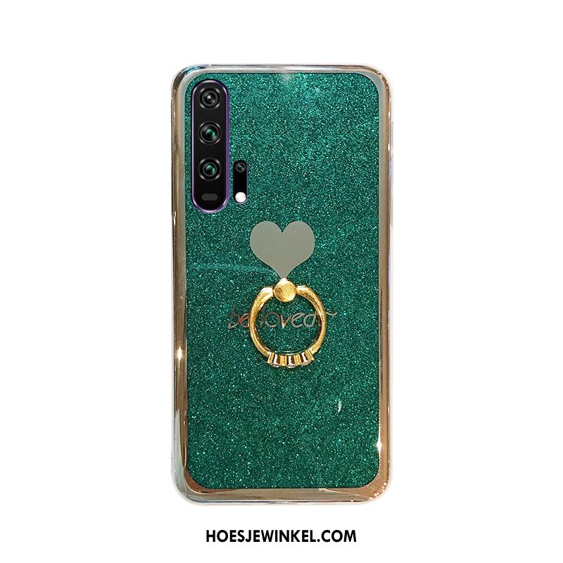 Honor 20 Pro Hoesje Mobiele Telefoon Goud Roze, Honor 20 Pro Hoesje Ring Plating