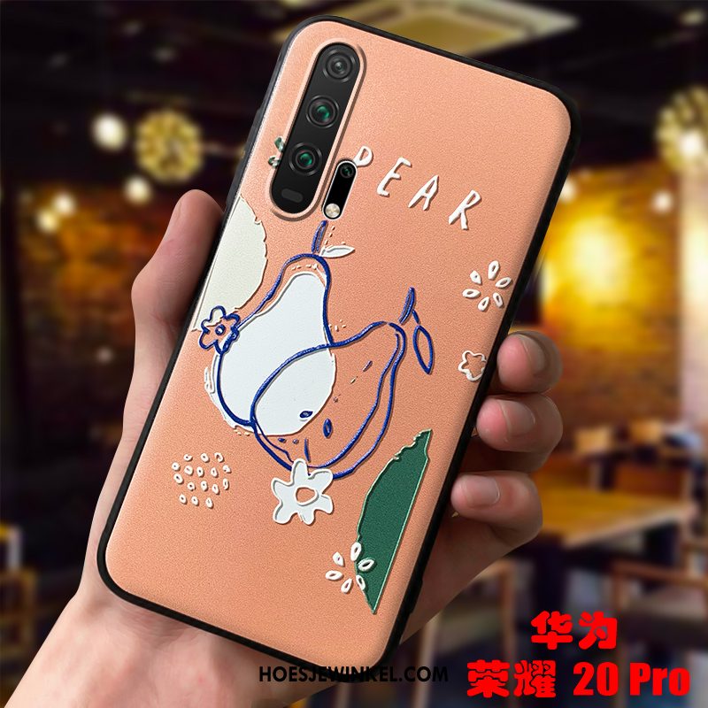 Honor 20 Pro Hoesje Vers Reliëf Mobiele Telefoon, Honor 20 Pro Hoesje Kunst Siliconen