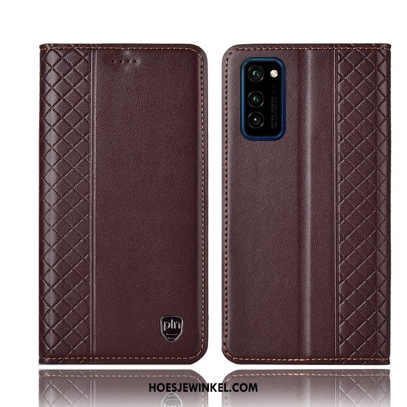 Honor 30 Pro Hoesje Folio Anti-fall Hoes, Honor 30 Pro Hoesje All Inclusive Bescherming Braun