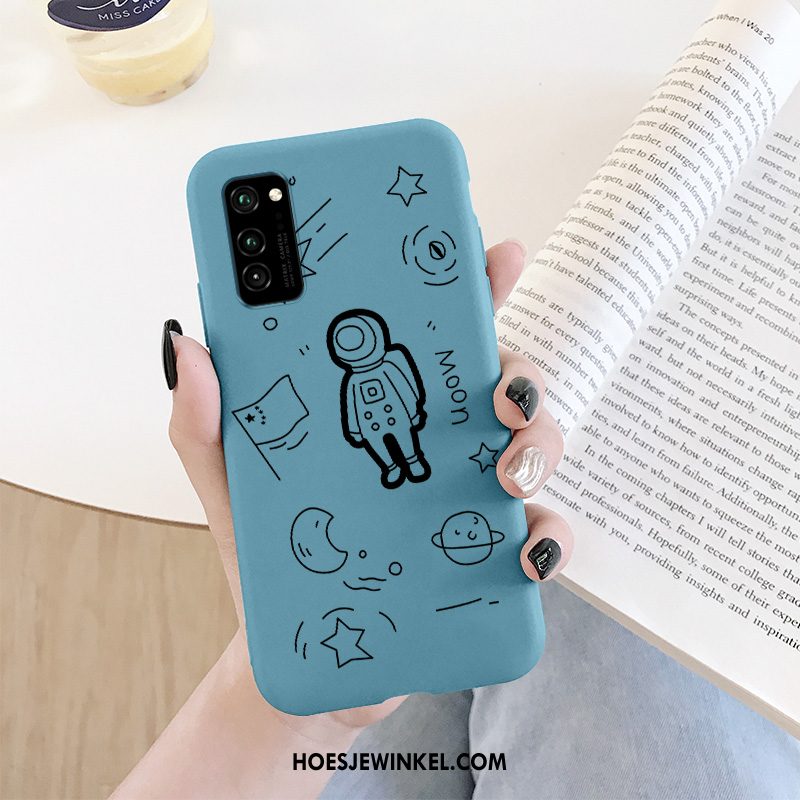 Honor 30 Pro Hoesje Mobiele Telefoon Hoes Anti-fall, Honor 30 Pro Hoesje Blauw Lovers