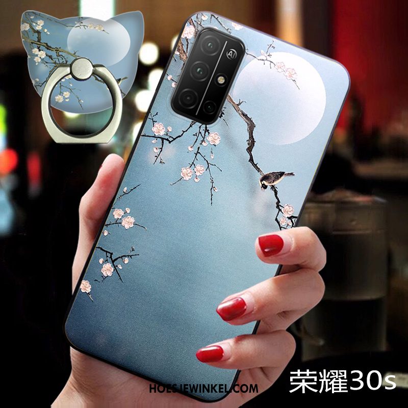 Honor 30s Hoesje Chinese Stijl Anti-fall All Inclusive, Honor 30s Hoesje Nieuw Schrobben