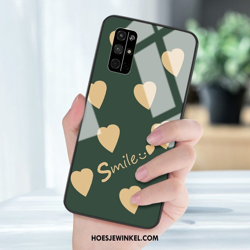 Honor 30s Hoesje Glas Mode Liefde, Honor 30s Hoesje Hoes Bescherming