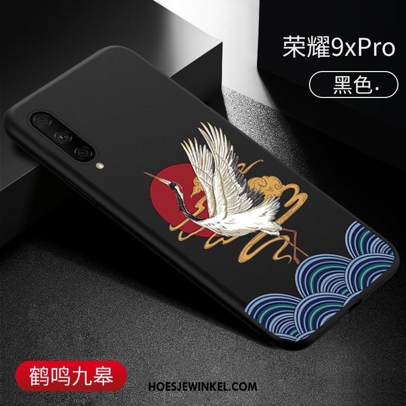 Honor 9x Pro Hoesje Anti-fall All Inclusive Vintage, Honor 9x Pro Hoesje Nieuw Net Red