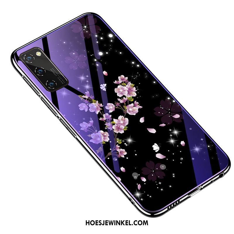 Honor View30 Pro Hoesje Dun Persoonlijk Bescherming, Honor View30 Pro Hoesje Anti-fall Purper