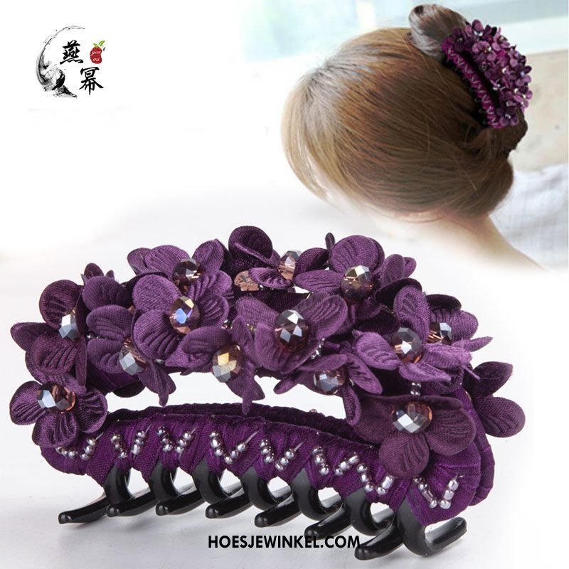 Hoofdtooi Bloemen Dames Gemiddelde Groot Bloemen, Hoofdtooi Bloemen Haaraccessoires Strass