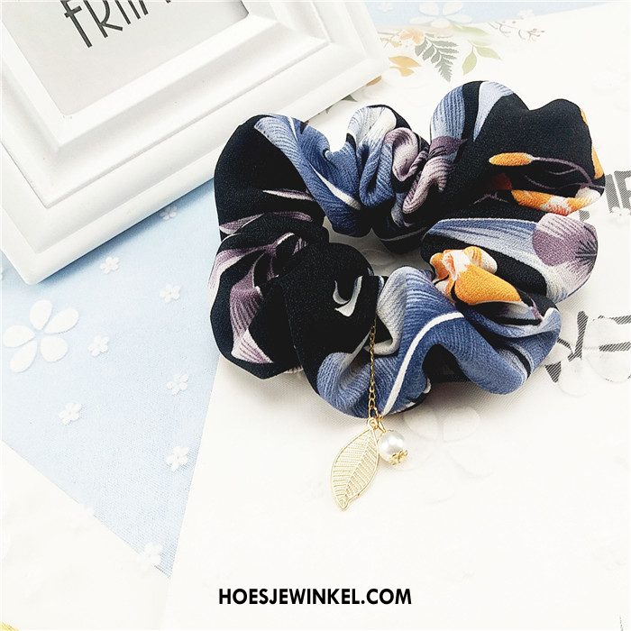 Hoofdtooi Bloemen Dames Haaraccessoires Doek Parel, Hoofdtooi Bloemen Haarring Hanger