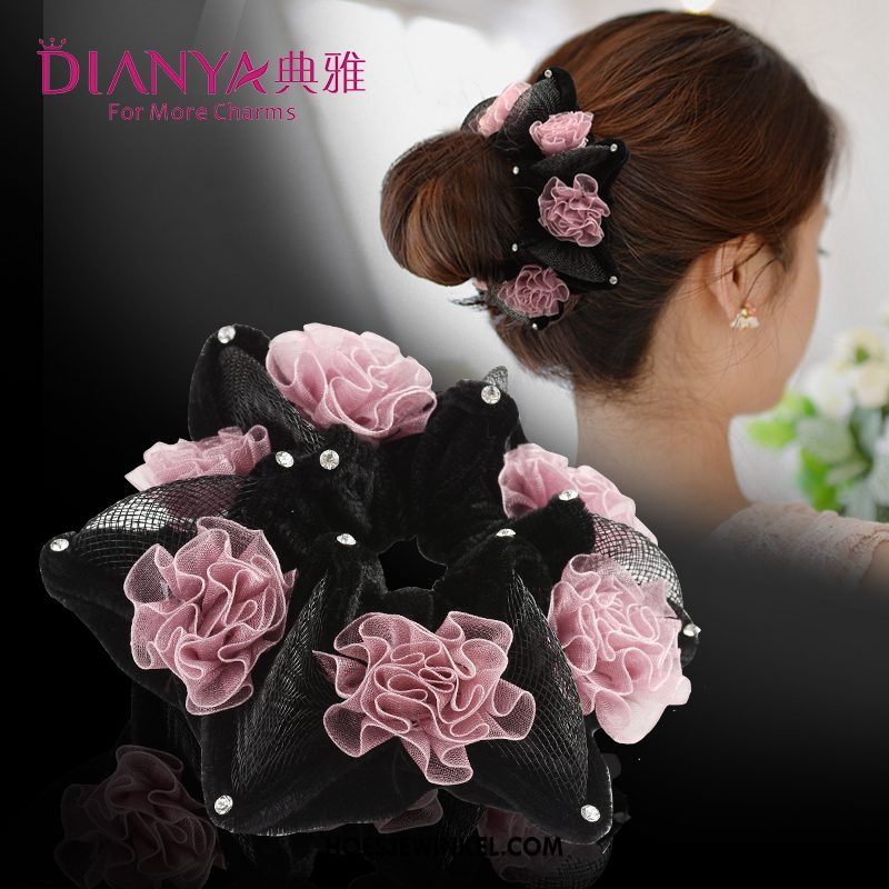 Hoofdtooi Bloemen Dames Haarring Bloemen Kind, Hoofdtooi Bloemen Mesh Hoofdtooi