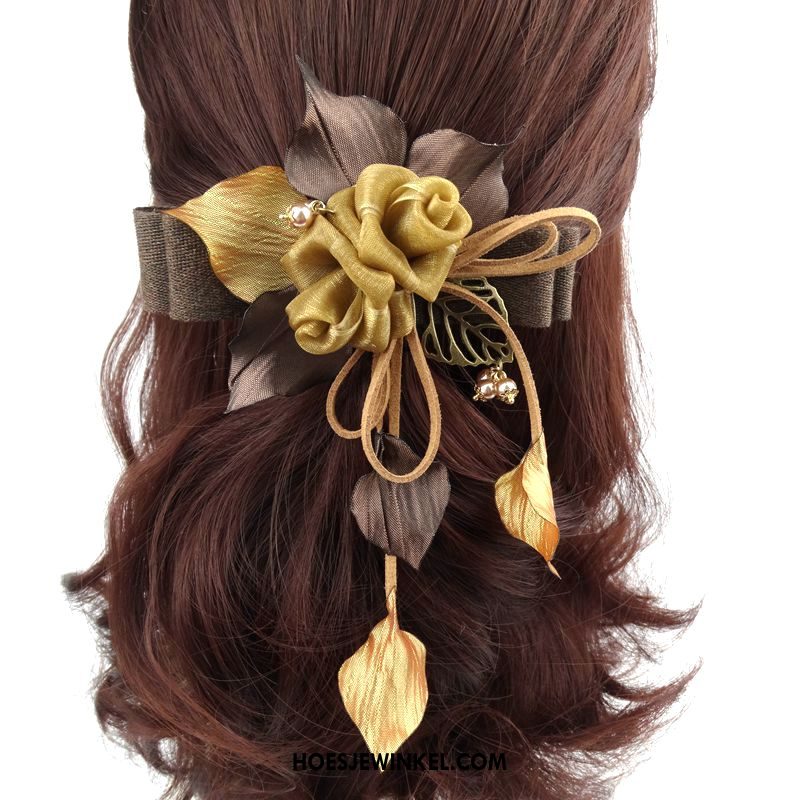 Hoofdtooi Bloemen Dames Haarspeld Volwassen Hoofdtooi, Hoofdtooi Bloemen Haarclip Vintage