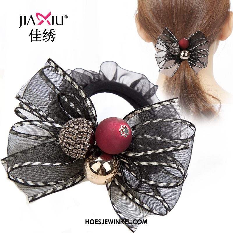 Hoofdtooi Bloemen Dames Hoofdtooi Elastiek Haarring, Hoofdtooi Bloemen Volwassen Haaraccessoires