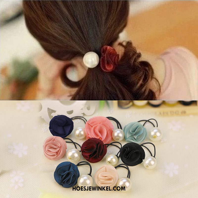 Hoofdtooi Bloemen Dames Hoofdtooi Haarring Dame, Hoofdtooi Bloemen Haaraccessoires Elastische Band