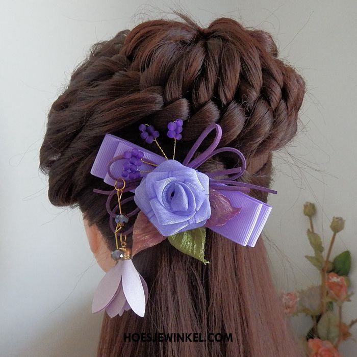 Hoofdtooi Bloemen Dames Klassiek Bloemen Haaraccessoires, Hoofdtooi Bloemen Haarspeld Hoofdtooi