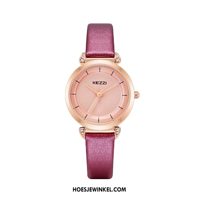 Horloges Dames Mini Eenvoudig Elegante, Horloges Horloge Student