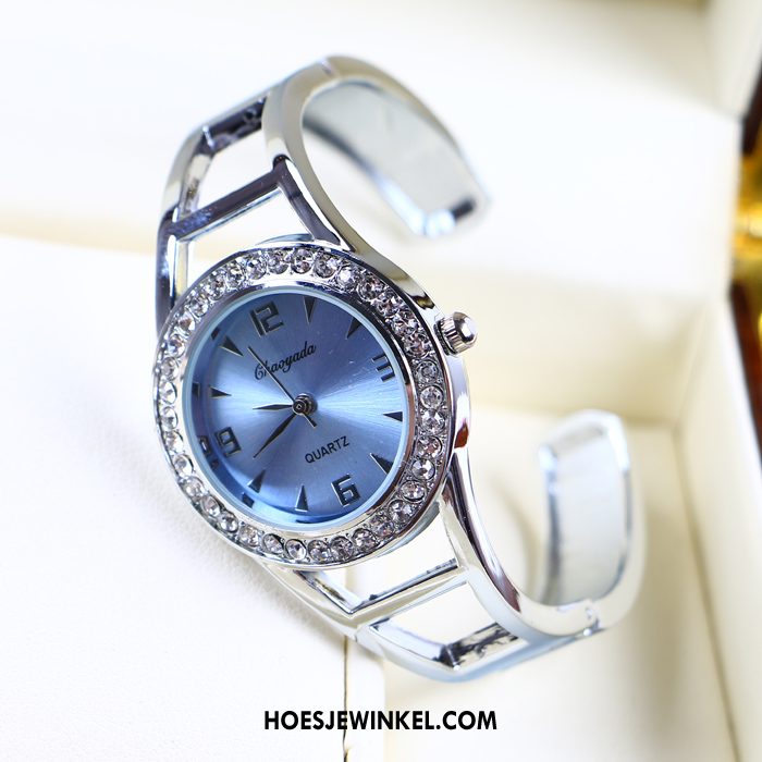 Horloges Dames Mode Trend Quartz Horloge, Horloges Strass Vrouwen