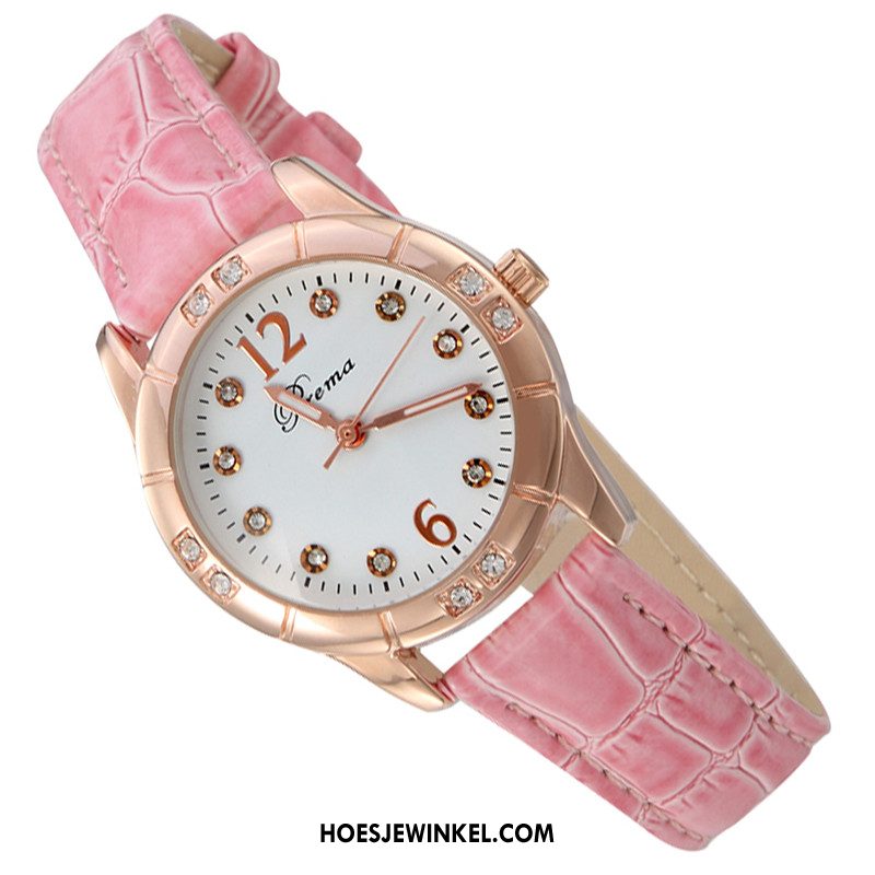 Horloges Dames Vrouwen Mode Schattig, Horloges Student Waterdicht