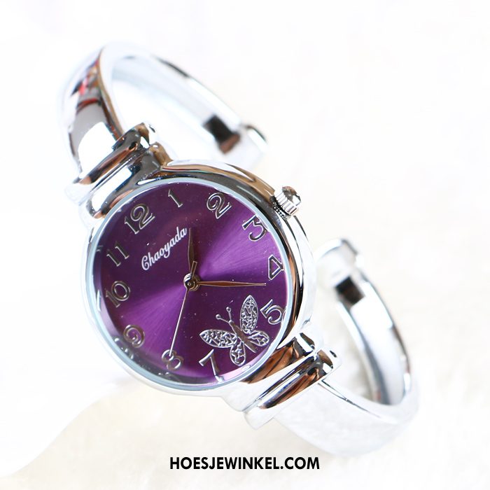 Horloges Dames Vrouwen Waterdicht Quartz Horloge, Horloges Vlinder Armbanden
