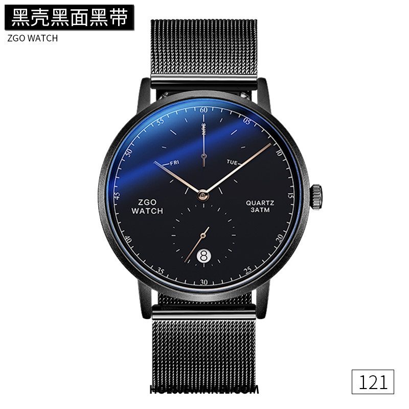Horloges Heren Eenvoudig Horloge Riem, Horloges Trend 2018 Schwarz