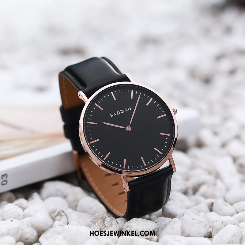 Horloges Heren Nieuw Casual 2018, Horloges Business Trend Schwarz