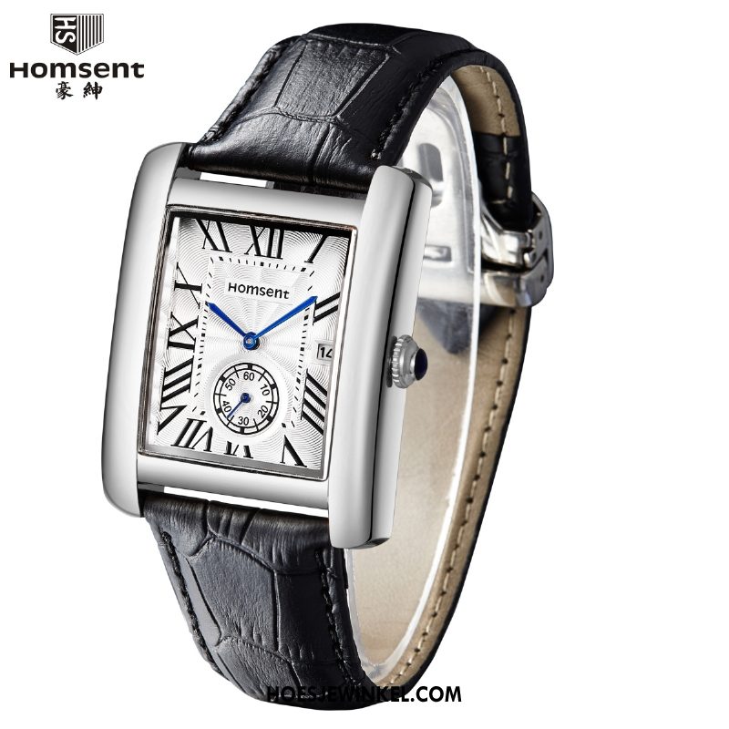 Horloges Heren Student Vrouwen Waterdicht, Horloges Quartz Horloge Horlogeband Schwarz