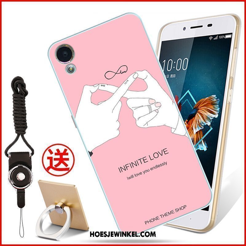 Htc Desire 10 Lifestyle Hoesje Zacht Siliconen Roze, Htc Desire 10 Lifestyle Hoesje Mobiele Telefoon Bescherming