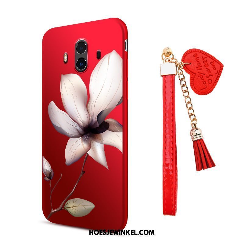 Huawei Mate 10 Hoesje Bescherming Mobiele Telefoon Rood, Huawei Mate 10 Hoesje Hoes