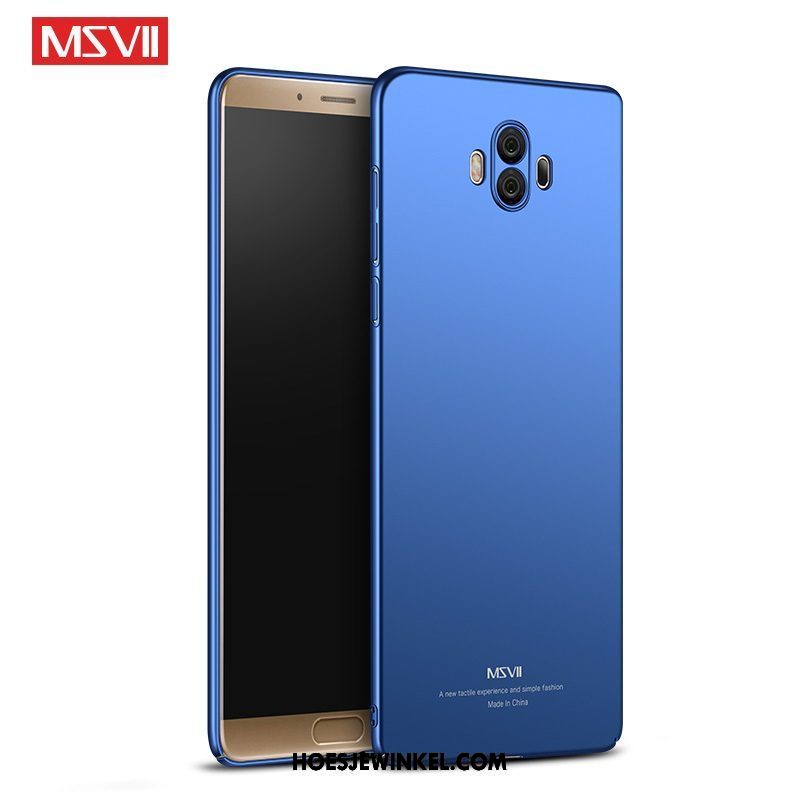 Huawei Mate 10 Hoesje Dun Blauw Bescherming, Huawei Mate 10 Hoesje Hard Hoes