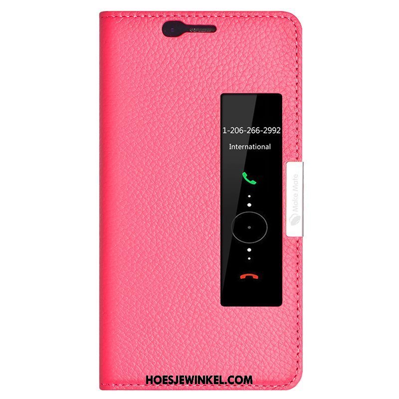 Huawei Mate 10 Hoesje Folio Bescherming Mobiele Telefoon, Huawei Mate 10 Hoesje Helder Hoes