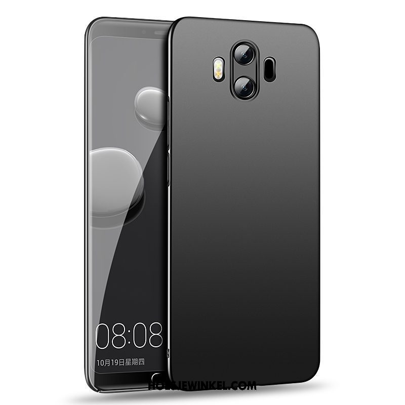 Huawei Mate 10 Hoesje Hard Zwart Dun, Huawei Mate 10 Hoesje Schrobben All Inclusive