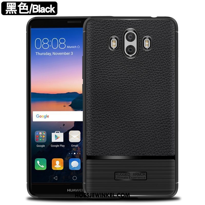 Huawei Mate 10 Hoesje Patroon Zacht Leer Bescherming, Huawei Mate 10 Hoesje All Inclusive Hoes