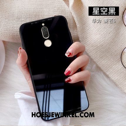 Huawei Mate 10 Lite Hoesje Hoes Mobiele Telefoon Zwart, Huawei Mate 10 Lite Hoesje Bescherming Glas