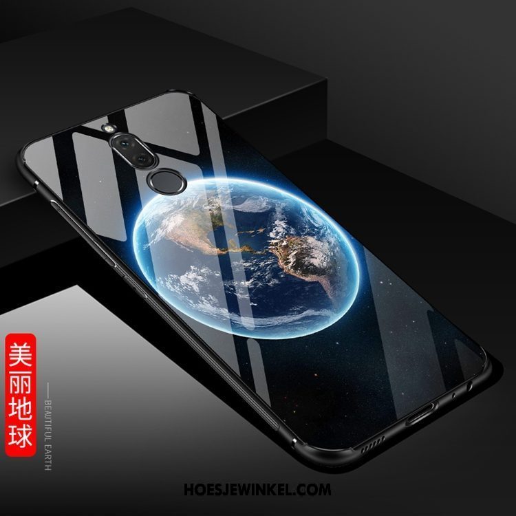 Huawei Mate 10 Lite Hoesje Persoonlijk Blauw Trend, Huawei Mate 10 Lite Hoesje Mobiele Telefoon Hoes