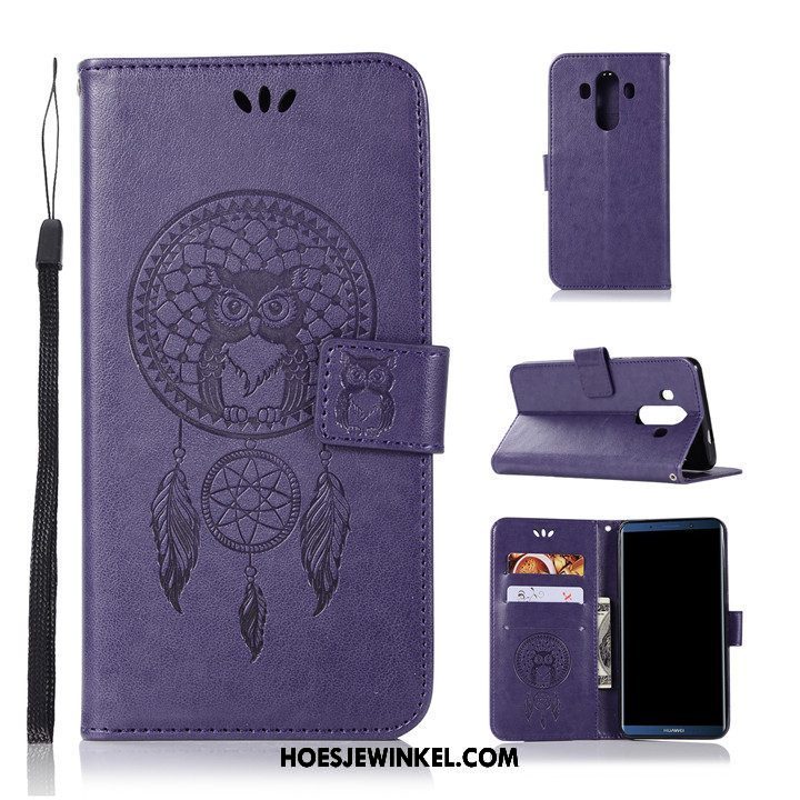 Huawei Mate 10 Pro Hoesje Mobiele Telefoon Purper Hoes, Huawei Mate 10 Pro Hoesje Anti-fall Bescherming