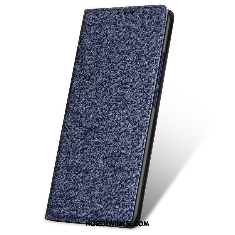 Huawei Mate 20 Hoesje Scheppend Blauw Clamshell, Huawei Mate 20 Hoesje Hoes Mobiele Telefoon