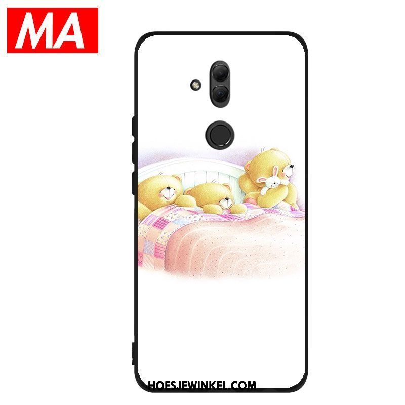 Huawei Mate 20 Lite Hoesje Bescherming Wit Hoes, Huawei Mate 20 Lite Hoesje Mobiele Telefoon Zacht