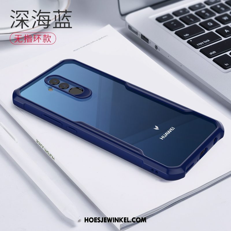 Huawei Mate 20 Lite Hoesje Schrobben Siliconen Doorzichtig, Huawei Mate 20 Lite Hoesje Bescherming Trendy Merk