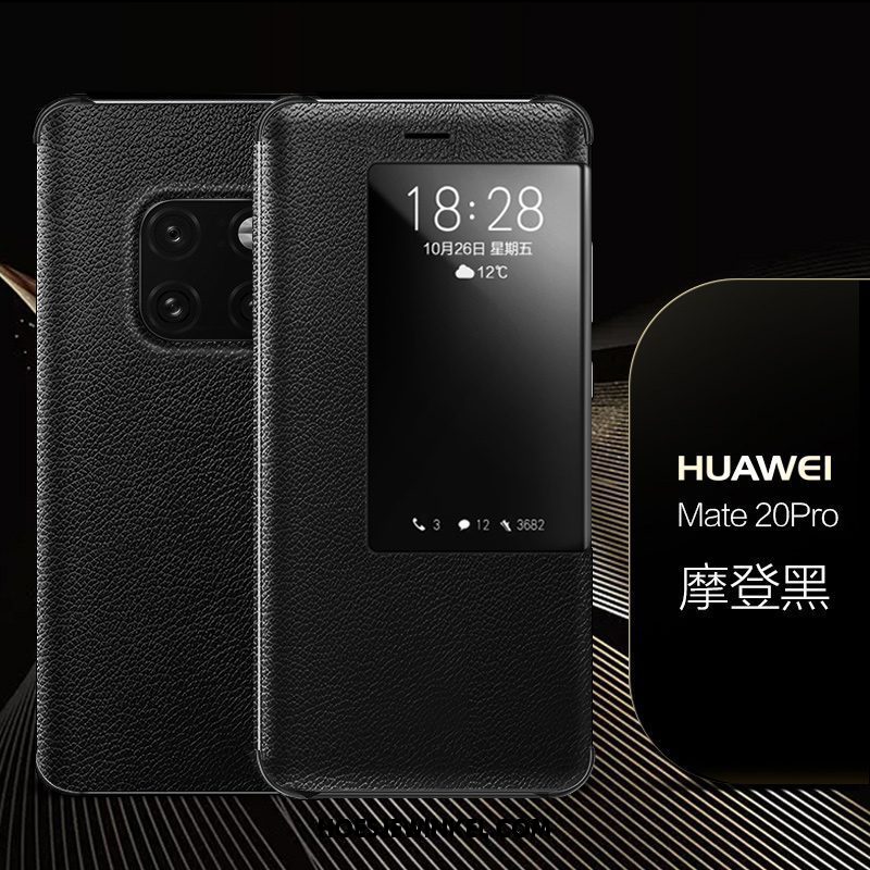 Huawei Mate 20 Pro Hoesje Folio Persoonlijk Anti-fall, Huawei Mate 20 Pro Hoesje All Inclusive Bescherming