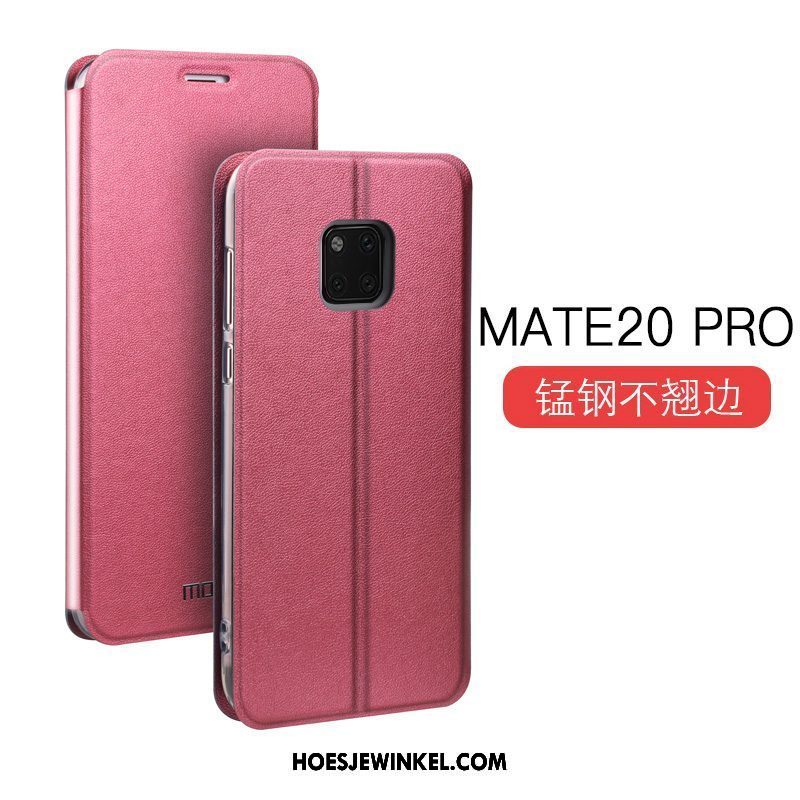 Huawei Mate 20 Pro Hoesje Rood Anti-fall Mobiele Telefoon, Huawei Mate 20 Pro Hoesje All Inclusive Siliconen