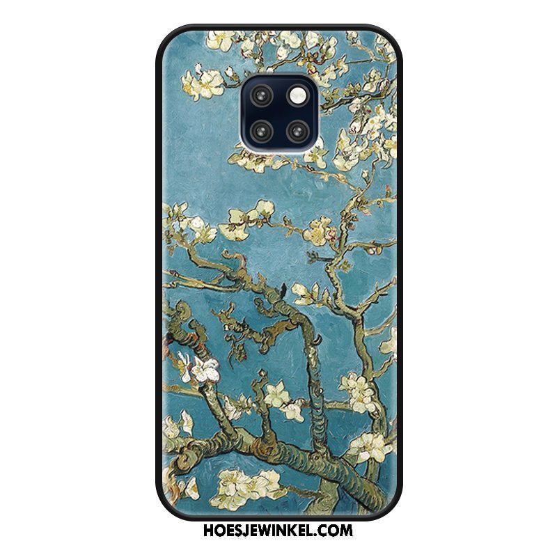 Huawei Mate 20 Rs Hoesje Hoge Trend Olieverfschilderij, Huawei Mate 20 Rs Hoesje Mobiele Telefoon Mode Beige Farbe