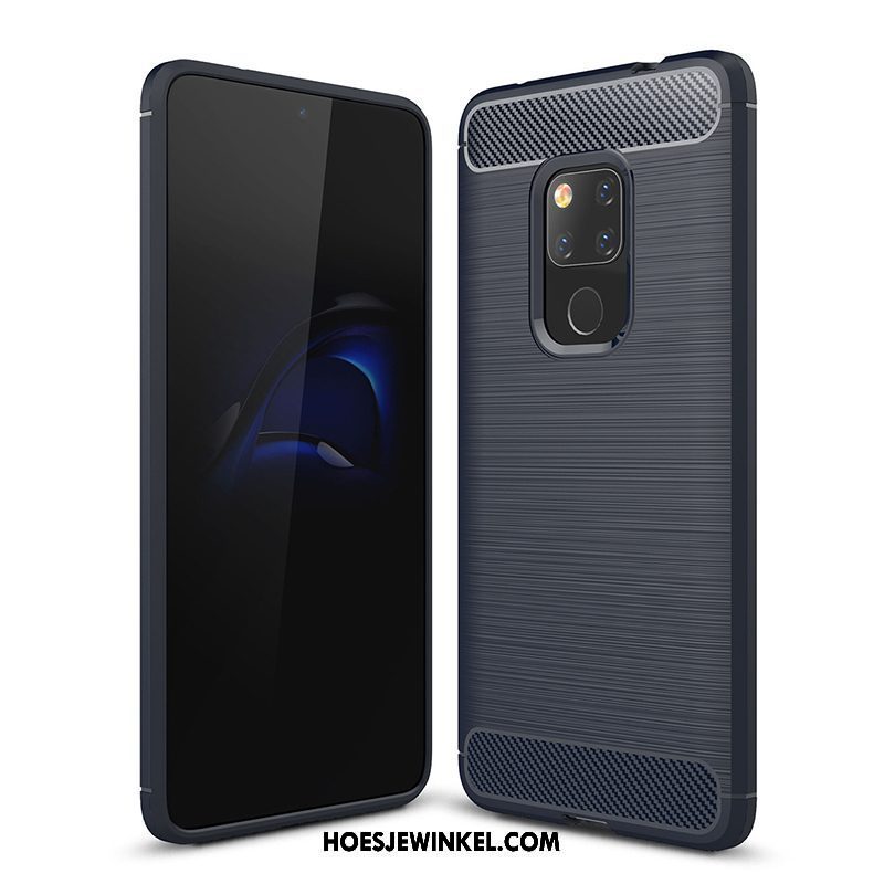 Huawei Mate 20 X Hoesje All Inclusive Zacht Antislip, Huawei Mate 20 X Hoesje Groen Bedrijf