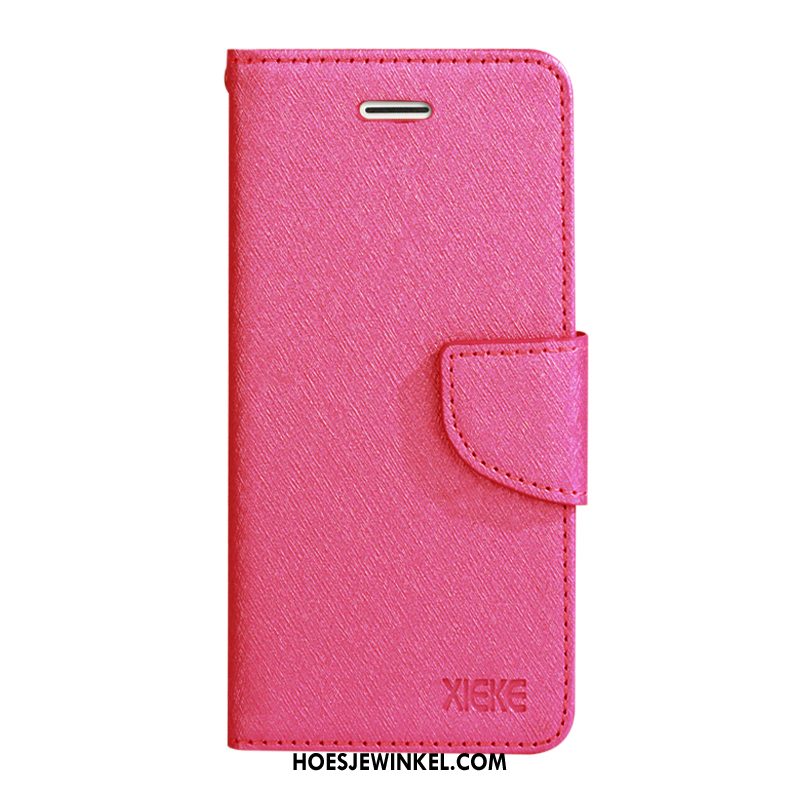 Huawei Mate 30 Hoesje Anti-fall Mobiele Telefoon Leren Etui, Huawei Mate 30 Hoesje Rood Clamshell