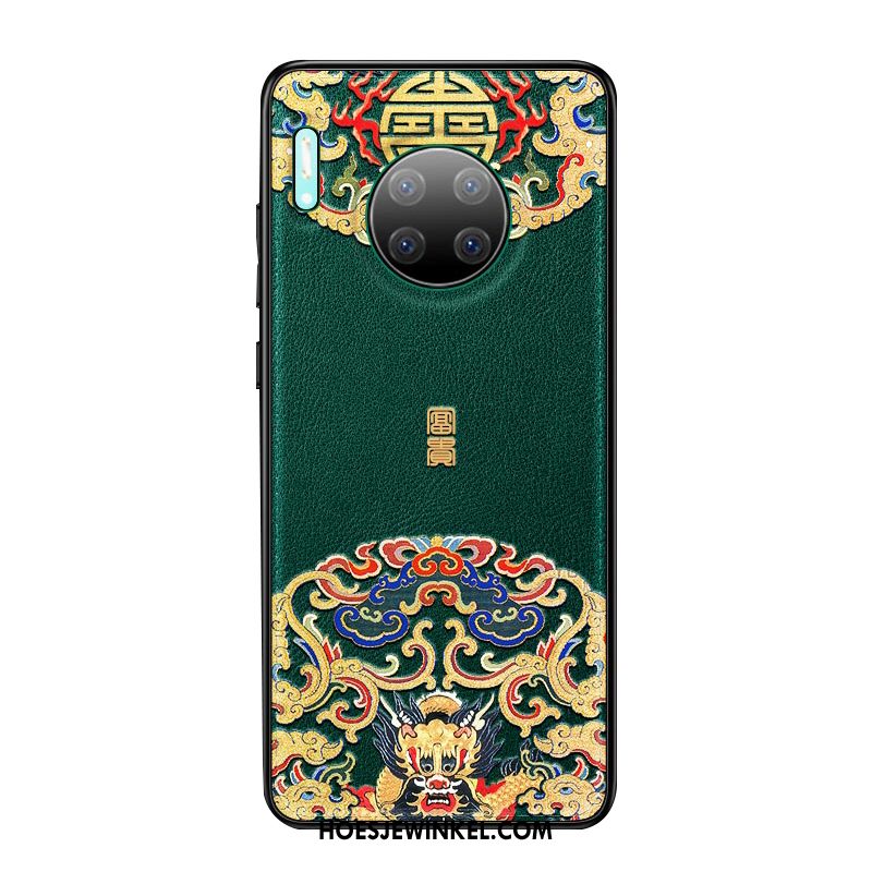 Huawei Mate 30 Pro Hoesje Bescherming Mobiele Telefoon Chinese Stijl, Huawei Mate 30 Pro Hoesje All Inclusive Wind