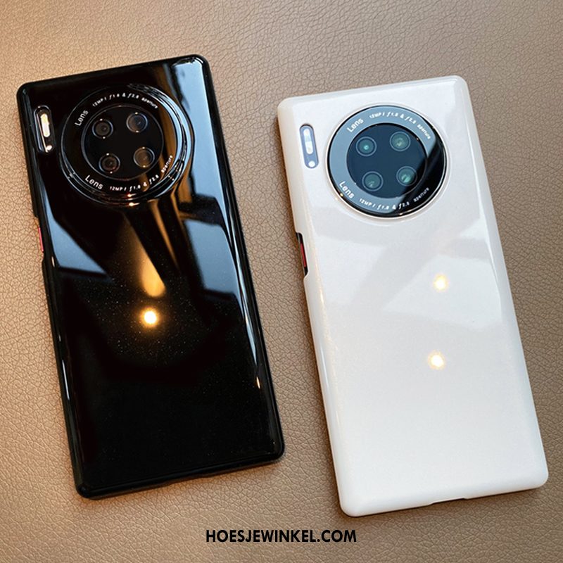 Huawei Mate 30 Pro Hoesje High End Hoes Mobiele Telefoon, Huawei Mate 30 Pro Hoesje Zwart Lovers