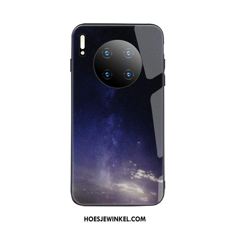 Huawei Mate 30 Pro Hoesje Spiegel Mobiele Telefoon Wind, Huawei Mate 30 Pro Hoesje Glas Super