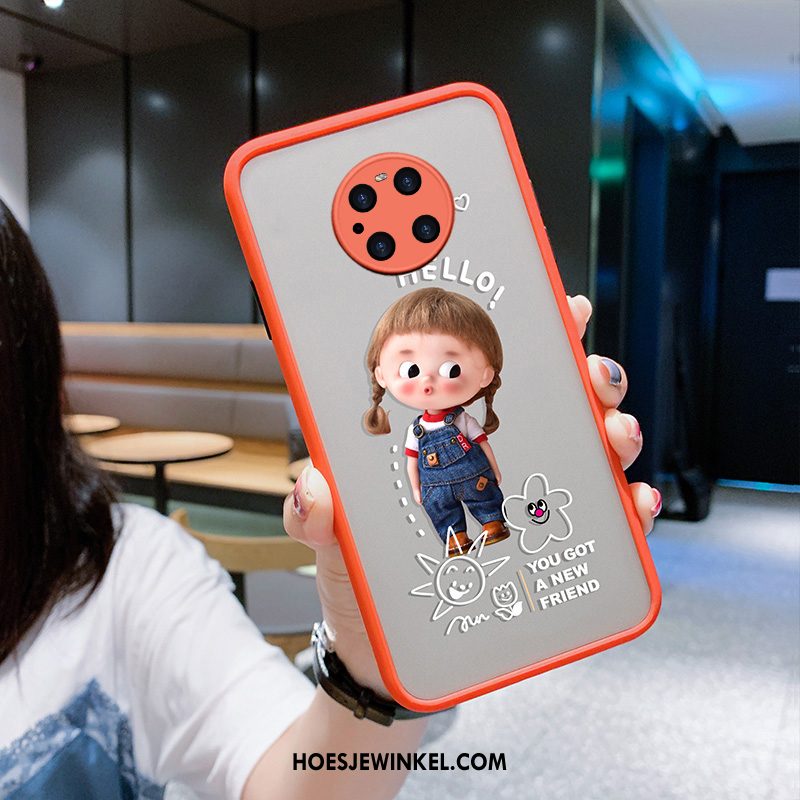 Huawei Mate 40 Pro Hoesje Zacht Spotprent Anti-fall, Huawei Mate 40 Pro Hoesje Hoes Bescherming