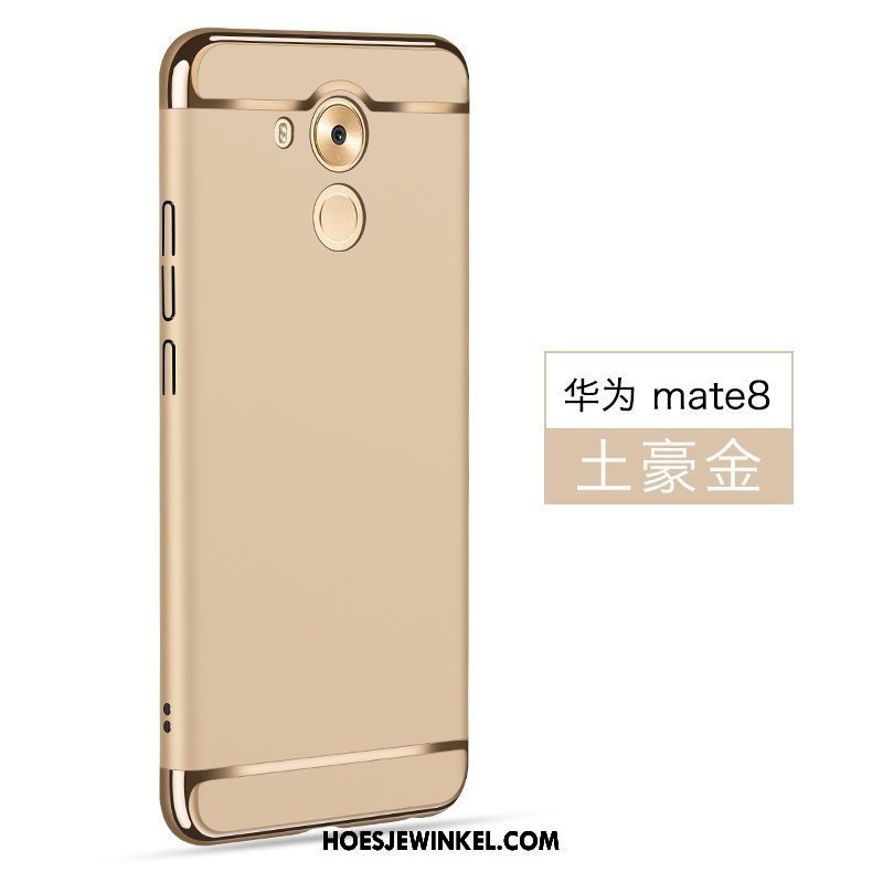 Huawei Mate 8 Hoesje Skärmskydd Klittenband Ondersteuning, Huawei Mate 8 Hoesje Ring Hard