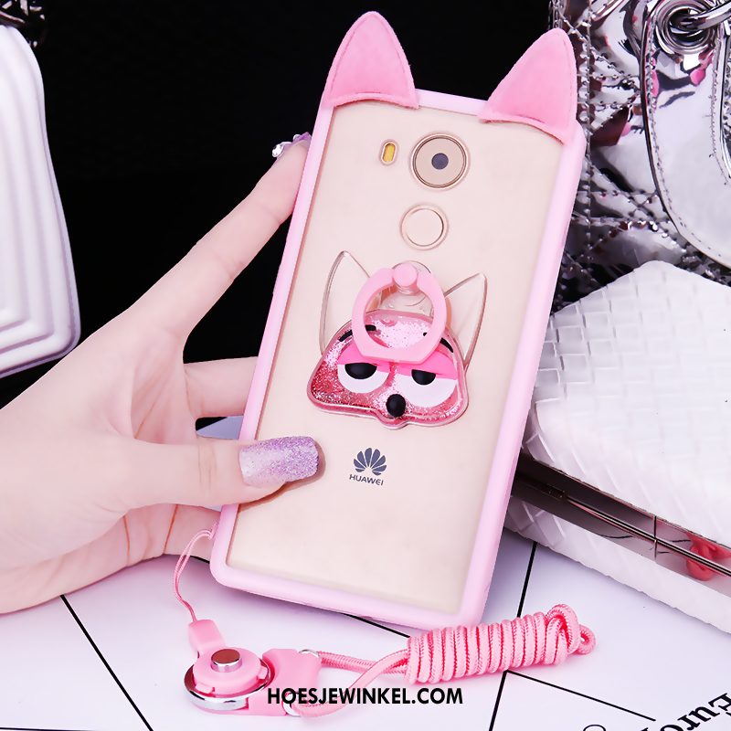 Huawei Mate 8 Hoesje Strass Bescherming Mobiele Telefoon, Huawei Mate 8 Hoesje Hanger Roze